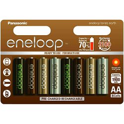 Panasonic Eneloop 8xAA 1900mAh R6 AA Tones Earth punjive baterije Rechargeable battery (BK-3MCCE/8UE)