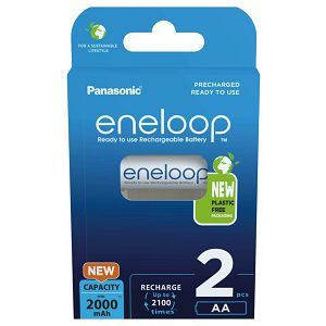 Panasonic Eneloop R6 AA 2000mAh 2xAA punjive baterije BK-3MCDE/2BE