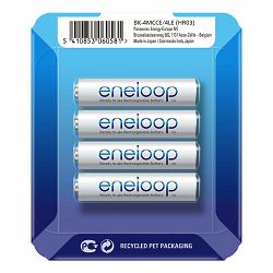 Panasonic Enelop 4xAAA R03 800mAh punjive baterije + kutijica za baterije blister BK-4MCCEC4BE