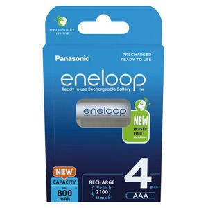 Panasonic Enelop 4xAAA R03 800mAh punjive baterije blister BK-4MCDE/4CP
