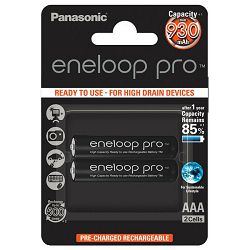 Panasonic Enelop PRO 2xAAA R03 930mAh punjive baterije blister BK-4HCDE/2BE