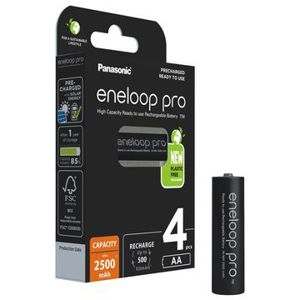 Panasonic Enelop PRO 4xAA R6 2500mAh punjive baterije BK-3HCDE/4CP