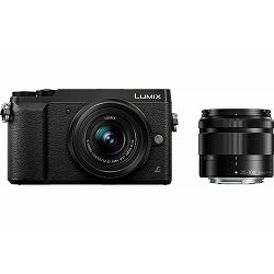 Panasonic Lumix DC-G100 + 12-32mm f/3.5-5.6 + 35-100mm f/4-5.6 Asph Mega O.I.S. G Vario Black Mirrorless bezrcalni digitalni fotoaparat s objektivima (DC-G100WEG-K)