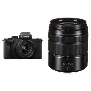 Panasonic Lumix DC-G100D + 12-32mm f/3.5-5.6 Asph Mega O.I.S. G Vario Black + 45-150mm f/4-5.6 E Mirrorless bezrcalni digitalni fotoaparat s objektivima