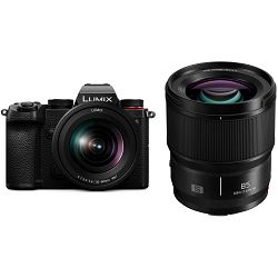 Panasonic Lumix DC-S5 + S 20-60mm f/3.5-5.6 + 85mm fotoaparat s dva objektiva (DC-S5KS85KIT)