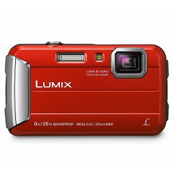 Panasonic Lumix DMC-FT30 Red crveni vodootporni podvodni Digitalni kompaktni fotoaparat DMC-FT30EP (DMC-FT30EP-R)