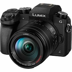 Panasonic Lumix G7 + 14-140mm f/3.5-5.6 Asph Power O.I.S. Black 4K Mirrorless bezrcalni digitalni fotoaparat DMC-G7HEG DMC-G7 s objektivom G Vario 14-140 Micro Four Thirds Digital Camera (DMC-G7HEG-K)