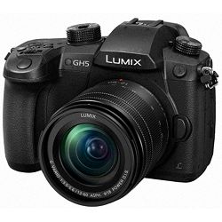 Panasonic Lumix GH5 + 12-60mm f/3.5-5.6 Asph Power O.I.S. 4K Mirrorless bezrcalni digitalni fotoaparat DC-GH5 s objektivom (DC-GH5MEG-K)