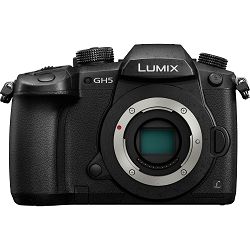 Panasonic Lumix GH5 Body 4K Mirrorless bezrcalni digitalni fotoaparat tijelo DC-GH5 Micro Four Thirds Digital Camera (DC-GH5EG-K)