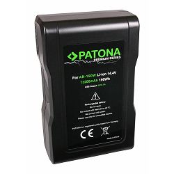 Patona baterija video Gold Mount 13200mAh 195,4Wh 14.8V za JVC Panasonic AN-150W, BL-BP150, BP-150S, BP-150W, BP-90W GY HM850E HM890E GY-HM850E GY-HM890E AG HPX393 HPX600MC AG-HPX393 AG-HPX600MC