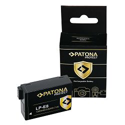 Patona baterija za Canon LP-E8 Protect 1300mAh za Canon EOS 700D, 650D, 600D, 550D