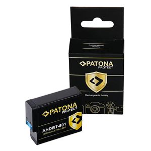 Patona baterija za Gopro HERO5, HERO6, HERO7, HERO8 1250mAh Protect (AHDBT-501, AHDBT-801)