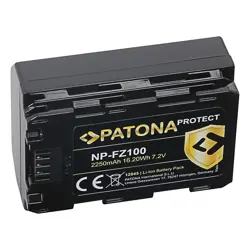 Patona baterija za Sony NP-FZ100 Premium 2250Ah A7 III A7M3 Alpha 7 III
