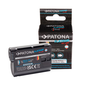 Patona EN-EL15b Platinum 2600mAh 18.7Wh 7.2V baterija za Nikon Z7, Z6, D850, D750, D500, D810, D610, D600, D7200, D7100, D7000, D800, D810A, D800E, 1 V1