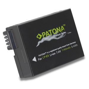 Patona LP-E8 Premium baterija za Canon EOS 700D, 650D, 600D, 550D 1140mah 8.4Wh 7.4V LPE8 Rechargeable Lithium-Ion Battery Pack