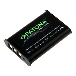 Patona Premium baterija za Sony AZ1 HDR-AZ1 NP-BY1 HDR-AZ1VR CS-SAZ100MC Action Cam Mini Wi-Fi 600mAh 3.7V 2,2Wh
