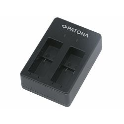 Patona punjač za GoPro HERO5 AABAT-001 bateriju Dual Quick-Charger (AABAT-001, AHDBT-501, AABAT-00 AHDBT-5)