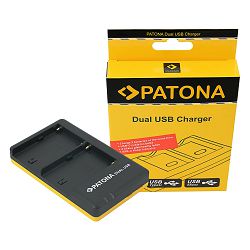 Patona punjač za Sony NP-FM500H Dual Quick-Charger + micro USB kabel