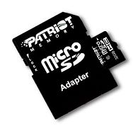 Patriot microSDHC, class4, 32GB
