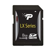 Patriot SDHC LX, class10, 8GB