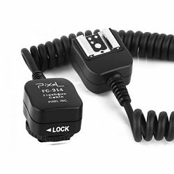 Pixel TTL Cord FC-314 M 3.6m off-camera sinkronizacijski hot shoe kabel za Panasonic Olympus