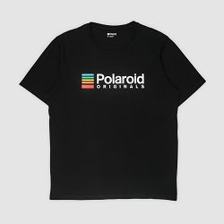 Polaroid Originals Black T-Shirt Color Logo M majica (004767)