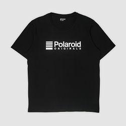 Polaroid Originals Black T-Shirt White Logo M majica (004779)