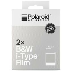 Polaroid Originals B&W Film for i-Type Double Pack foto papir za crno-bijele fotografije za Instant fotoaparate (004838)