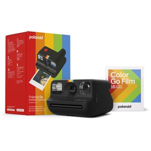 Polaroid Originals GO2 Black Everything Box instant fotoaparat s trenutnim ispisom fotografije