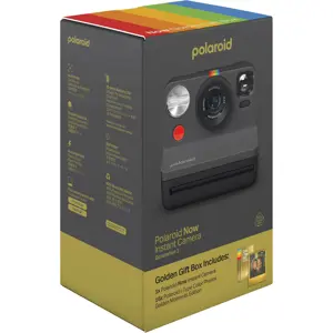 Polaroid Originals Now2 Black Everything Box (Golden Moments) instant fotoaparat s trenutnim ispisom fotografije