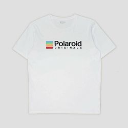 Polaroid Originals White T-Shirt Color Logo KIT komplet majice 1x (S) + 2x (M) + 2x (L) + 1x (XL)
