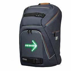 Port Designs ruksak GO LED 15.6" silver + kišna navlaka