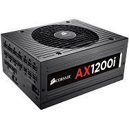 Power Supply CORSAIR AX Series AC 90-264V, 1200W, Retail, Active PFC, Cable Management, Automatic Fan Control, Efficiency 92%