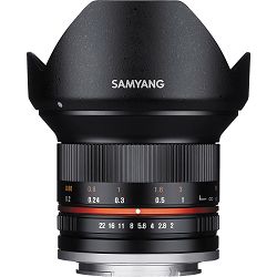 Samyang 12mm f/2 NCS CS Black širokokutni objektiv za Olympus Panasonic MFT micro4/3