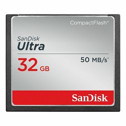 SanDisk CF 32GB 50MB/s Ultra CompactFlash Card memorijska kartica (SDCFHS-032G-G46)