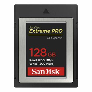 SanDisk Cfexpress 128GB 1700MB/s 1000MB/s Type-B card Extreme Pro memorijska kartica (SDCFE-128G-GN4NN)