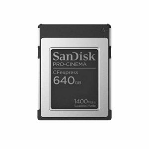 SanDisk CFexpress 640GB R1700MB/s W1500MB/s Type B Card Pro-Cinema memorijska kartica (SDCFEC-640G-GN4NN)