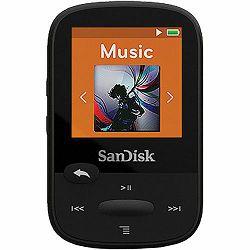 SanDisk Clip Sport Black 4GB MP3 player (SDMX24-004G-G46K)