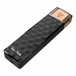 SanDisk Connect Wireless Stick 128GB USB + Wireless for Apple Android PC & Mac USB memorija (SDWS4-128G-G46)