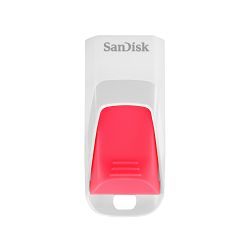 SanDisk Cruzer Edge 16GB White/Pink SDCZ51W-016G-B35P USB Memory Stick