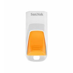 SanDisk Cruzer Edge 8GB White/Orange SDCZ51W-008G-B35O USB Memory stick