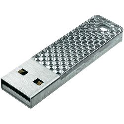 SanDisk Cruzer Facet 8GB Silver SDCZ55-008G-B35S USB Memory Stick