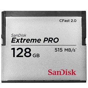 SanDisk Extreme Pro CFAST 2.0 128GB 515MB/s SDCFSP-128G-G46B Compact Flash Memorijska kartica