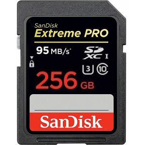 SanDisk Extreme Pro SDXC 256GB 95MB/s Class 10 UHS-I SDSDXPA-256G-G46 Memorijska kartica