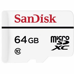 SanDisk High Endurance Video Monitoring 64GB microSDXC Card for Home Security Cameras and Dashcams SDSDQQ-064G-G46A Memorijska kartica
