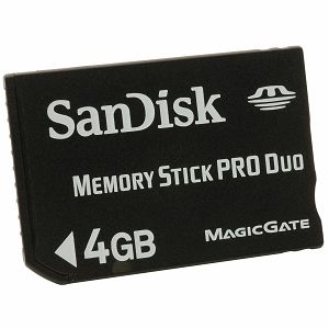 SanDisk Memory Stick Pro Duo 4GB SDMSPD-004G-B35 memorijska kartica