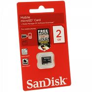 SanDisk microSD 2GB Card Only SDSDQM-002G-B35 memorijska kartica