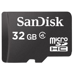 SanDisk microSDHC 32GB Class 4MB/s 4 Speed Card Only SDSDQM-032G-B35 memorijska kartica