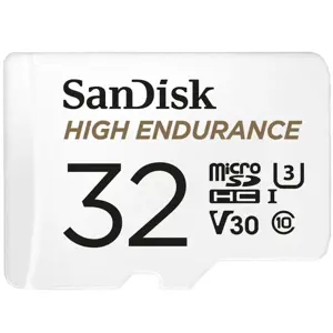 SanDisk microSDHC 32GB R100MB/s W40MB/s C10 U3 V30 High Endurance Card memorijska kartica + SD Adapter (SDSQQNR-032G-GN6IA)