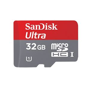 SanDisk Mobile Ultra microSDHC Class 10 32GB Card + SD Adapter SDSDQU-032G-U46A memorijska kartica